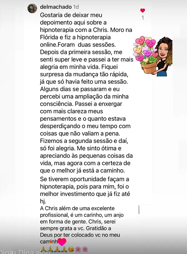 DEPOIMENTOS INSTA 001